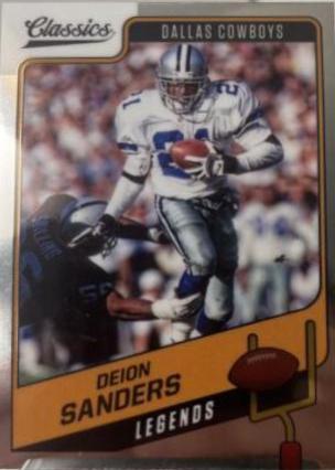 Deion Sanders [Premium Edition Silver] #106