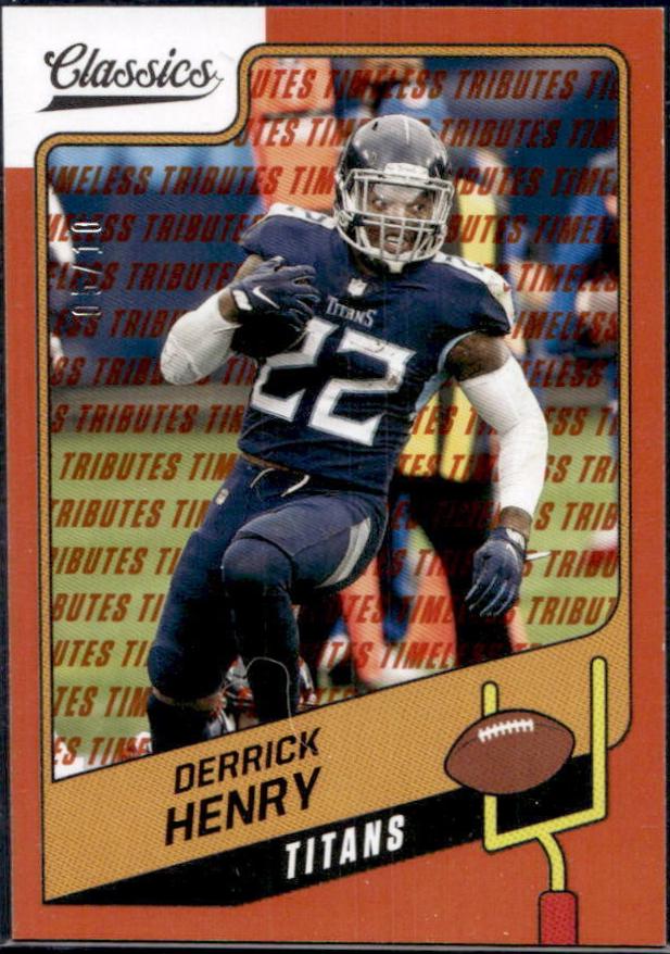 Derrick Henry [Timeless Tributes Orange] #5