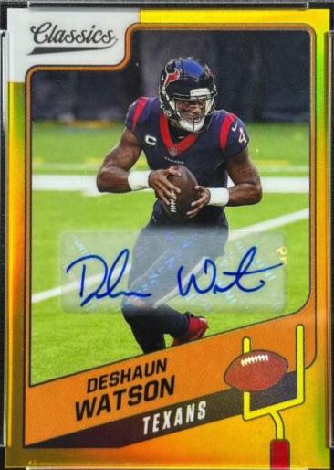 Deshaun Watson [Premium Edition Significant Signature Gold] #11