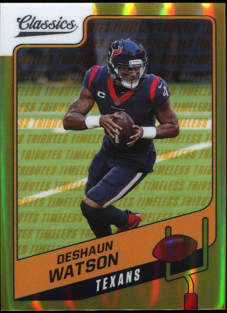 Deshaun Watson [Premium Edition Timeless Tributes Gold] #11