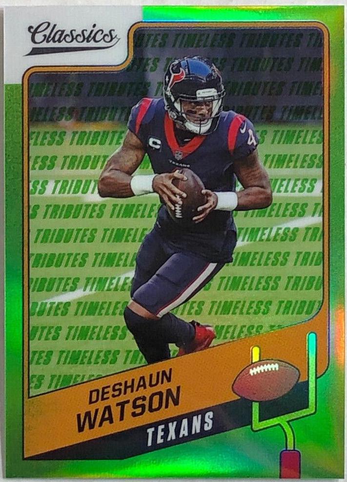 Deshaun Watson [Premium Edition Timeless Tributes Green] #11