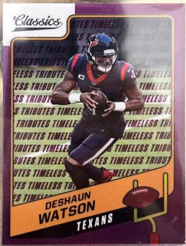 Deshaun Watson [Premium Edition Timeless Tributes Purple] #11