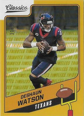 Deshaun Watson [Timeless Tributes Gold] #11