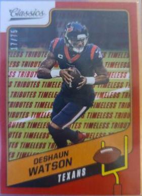 Deshaun Watson [Timeless Tributes Red] #11