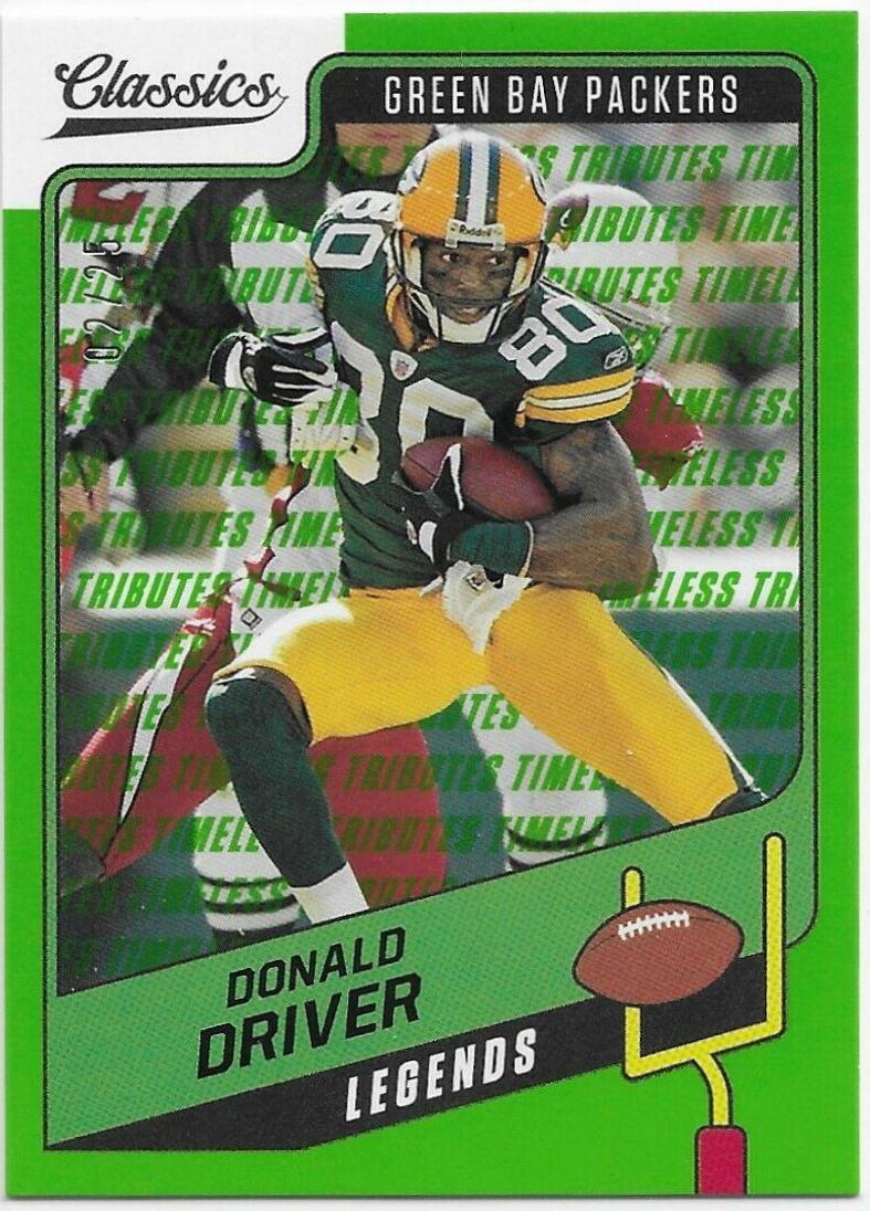Donald Driver [Timeless Tributes Green] #131
