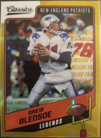 Drew Bledsoe [Premium Edition Timeless Tributes Gold] #143