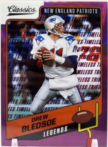 Drew Bledsoe [Premium Edition Timeless Tributes Purple] #143