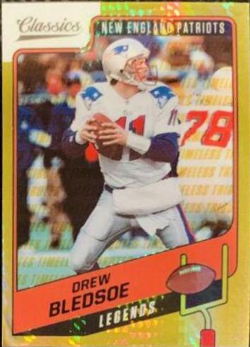 Drew Bledsoe [Timeless Tributes Gold] #143