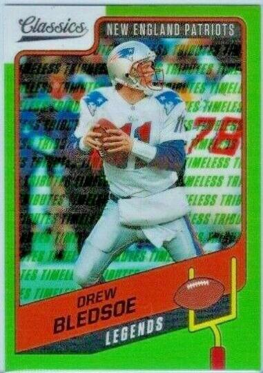 Drew Bledsoe [Timeless Tributes Green] #143