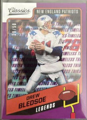 Drew Bledsoe [Timeless Tributes Purple] #143