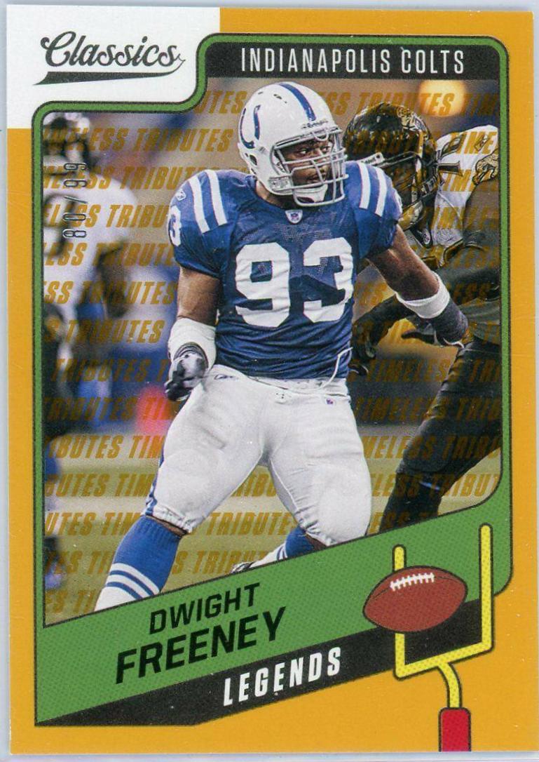 Dwight Freeney [Timeless Tributes Gold] #133