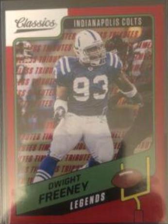 Dwight Freeney [Timeless Tributes Red] #133