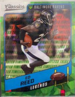 Ed Reed [H2 Premium Edition Timeless Tributes Green] #119