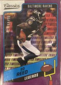 Ed Reed [H2 Premium Edition Timeless Tributes Purple] #119