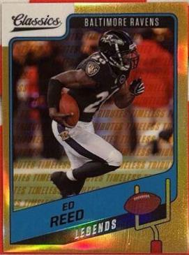 Ed Reed [Premium Edition Timeless Tributes Gold] #119