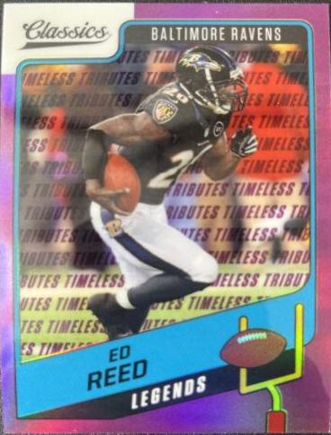 Ed Reed [Premium Edition Timeless Tributes Purple] #119