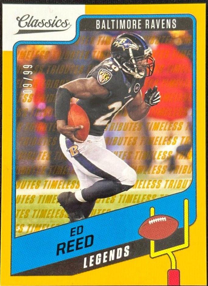 Ed Reed [Red Back] #119