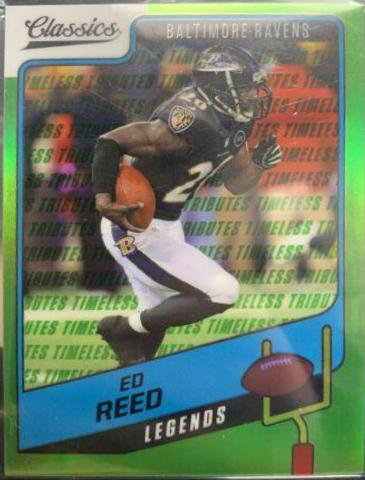 Ed Reed [Timeless Tributes Blue] #119
