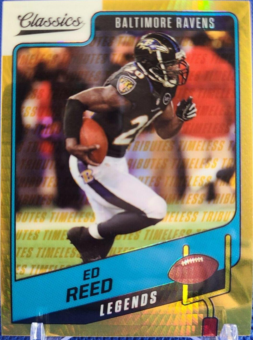 Ed Reed [Timeless Tributes Gold] #119