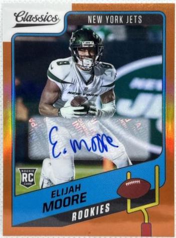 Elijah Moore [Premium Edition Significant Signature Orange] #166