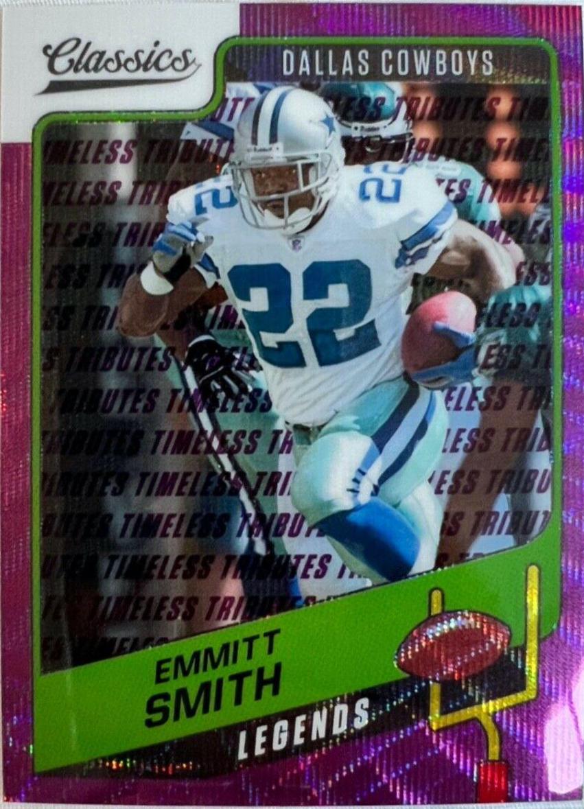 Emmitt Smith [H2 Premium Edition Timeless Tributes Purple] #127