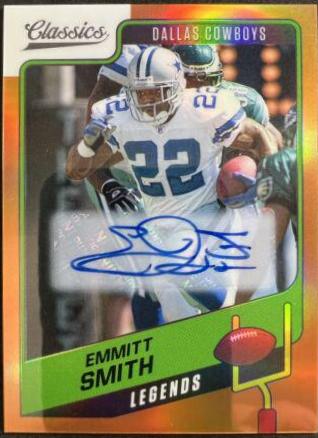 Emmitt Smith [Premium Edition Significant Signature Orange] #127