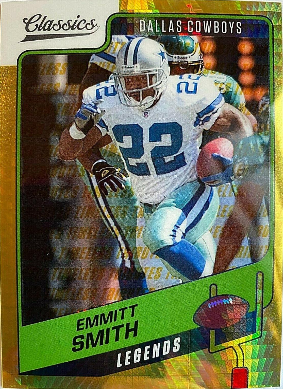 Emmitt Smith [Premium Edition Timeless Tributes Gold] #127