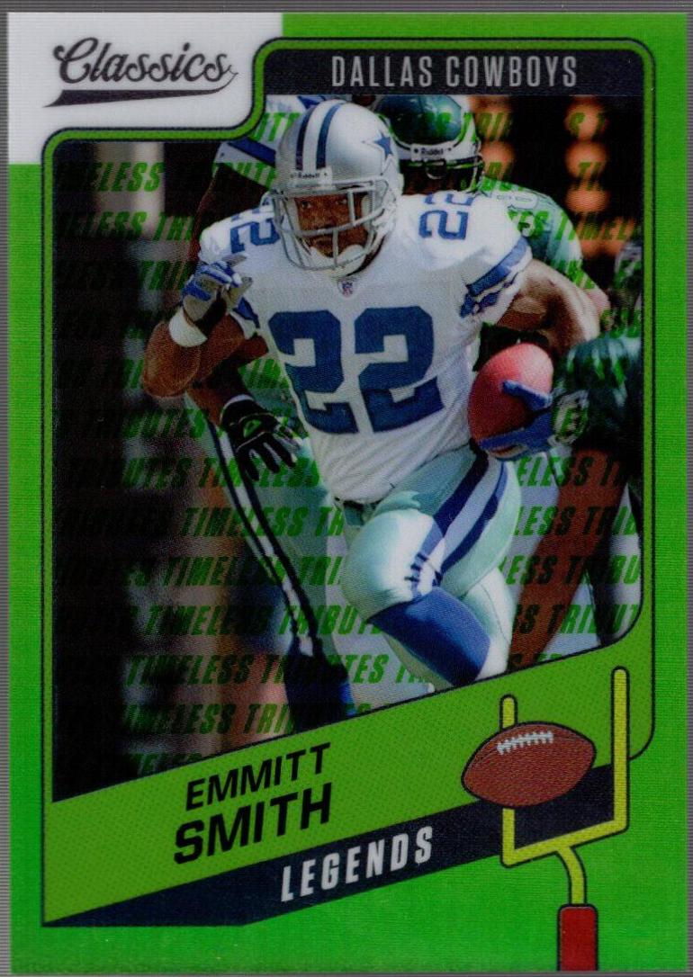 Emmitt Smith [Premium Edition Timeless Tributes Green] #127