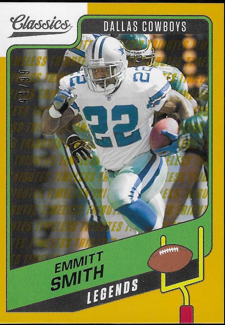 Emmitt Smith [Timeless Tributes Gold] #127
