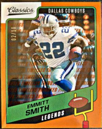Emmitt Smith [Timeless Tributes Orange] #127