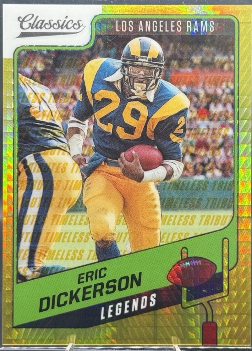 Eric Dickerson [H2 Premium Edition Timeless Tributes Gold] #137
