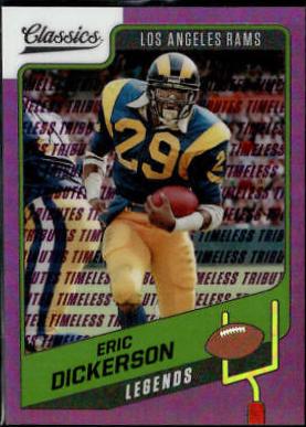 Eric Dickerson [H2 Premium Edition Timeless Tributes Purple] #137