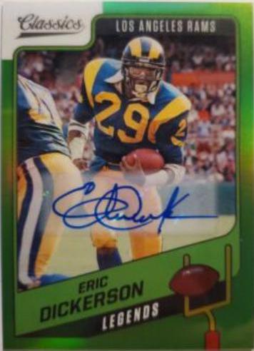 Eric Dickerson [Premium Edition Significant Signature Green] #137