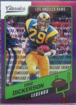 Eric Dickerson [Premium Edition Timeless Tributes Purple] #137