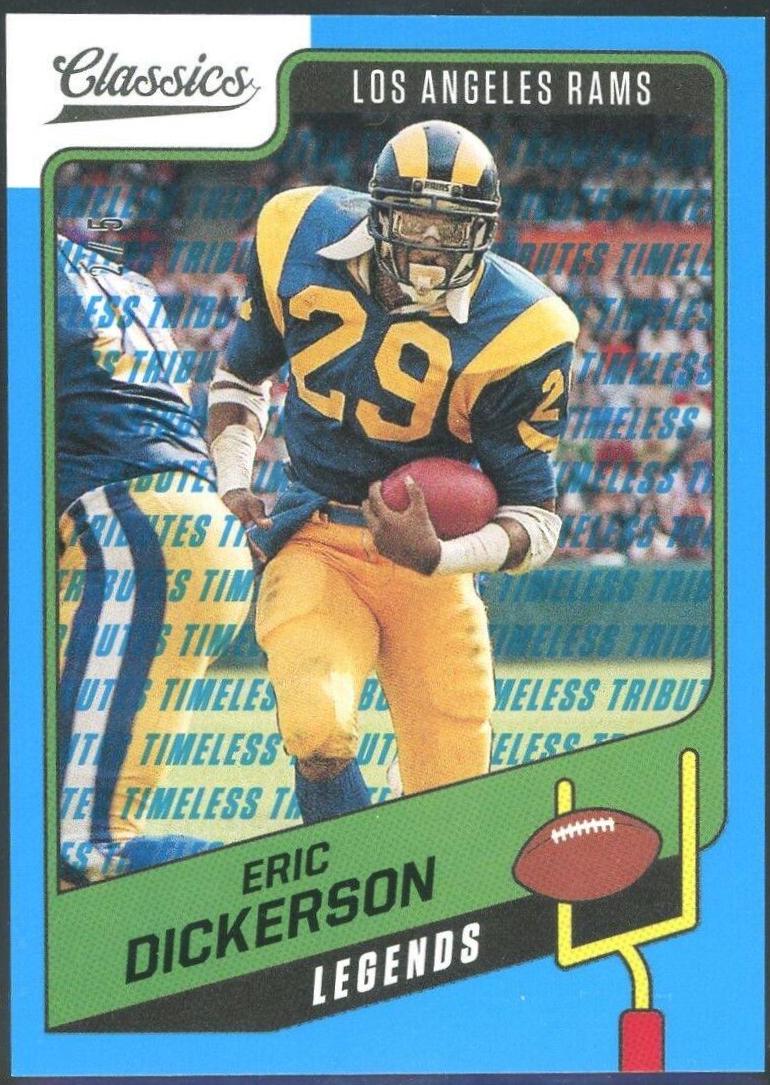 Eric Dickerson [Timeless Tributes Blue] #137