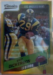 Eric Dickerson [Timeless Tributes Gold] #137