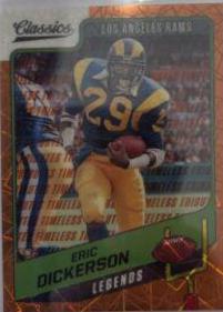 Eric Dickerson [Timeless Tributes Orange] #137