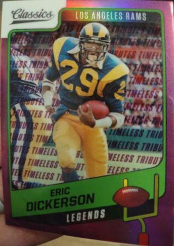 Eric Dickerson [Timeless Tributes Purple] #137
