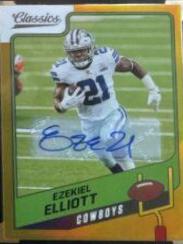 Ezekiel Elliott [Premium Edition Significant Signature Gold] #53