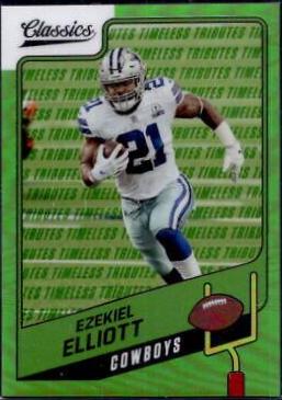Ezekiel Elliott [Premium Edition Timeless Tributes Green] #53