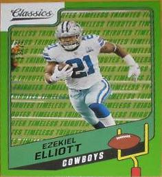 Ezekiel Elliott [Timeless Tributes Green] #53