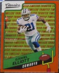 Ezekiel Elliott [Timeless Tributes Orange] #53