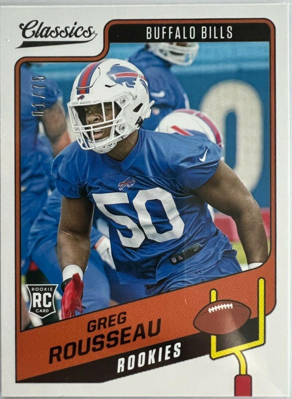 Greg Rousseau [Blue Back] #200