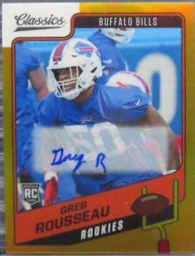 Greg Rousseau [Premium Edition Significant Signature Gold] #200