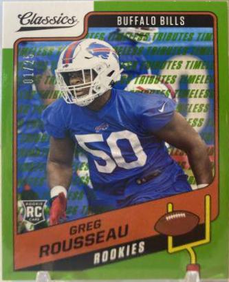 Greg Rousseau [Timeless Tributes Green] #200