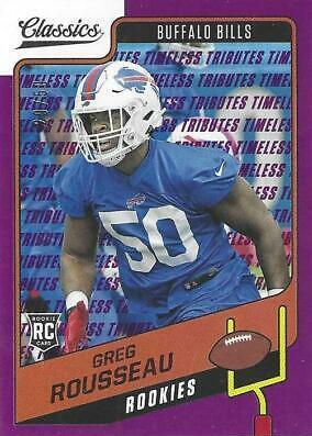 Greg Rousseau [Timeless Tributes Purple] #200