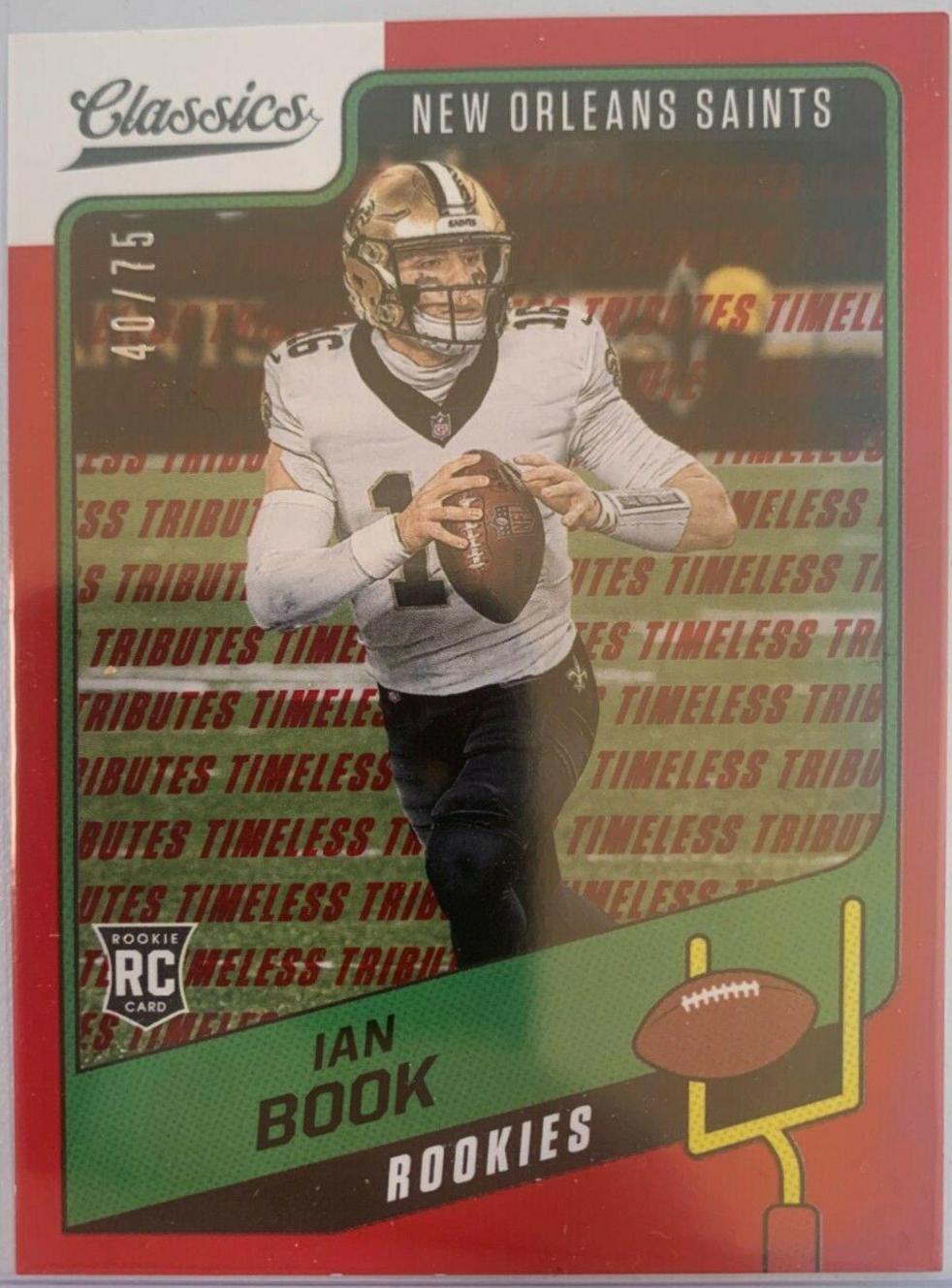 Ian Book [Timeless Tributes Red] #177