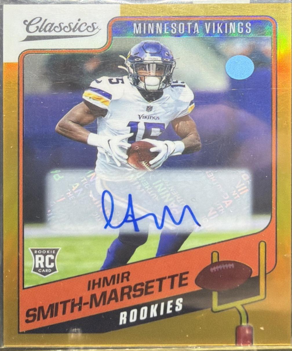 Ihmir Smith Marsette [Premium Edition Significant Signature Gold] #192