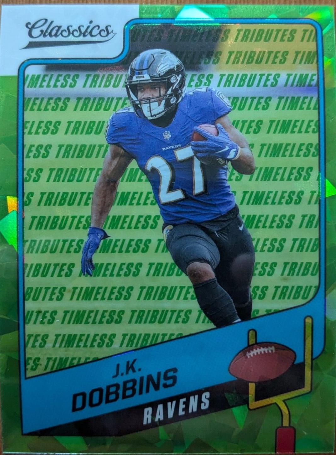 J. K. Dobbins [H2 Premium Edition Timeless Tributes Green] #28