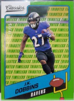 J. K. Dobbins [Timeless Tributes Green] #28